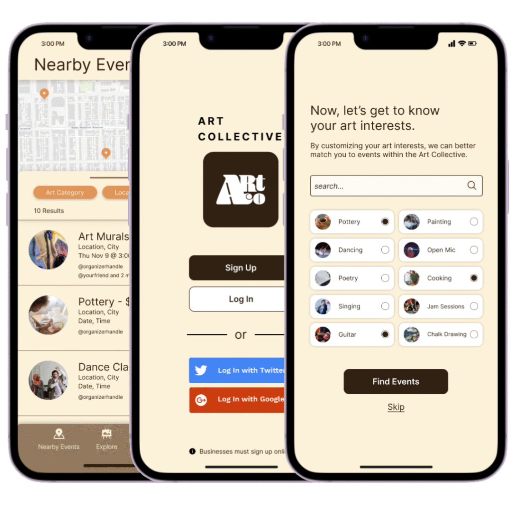 Art Collective screenshots.